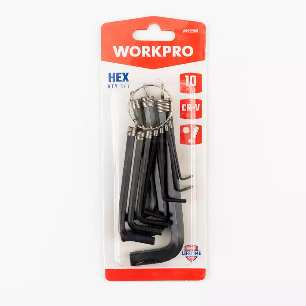 Llaves Bristol Workpro Juego 10 Pz Wp222001