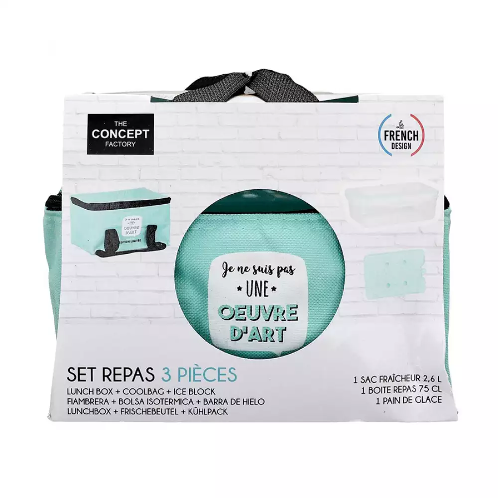 Lonchera Cook Concept Termica En Tela Y