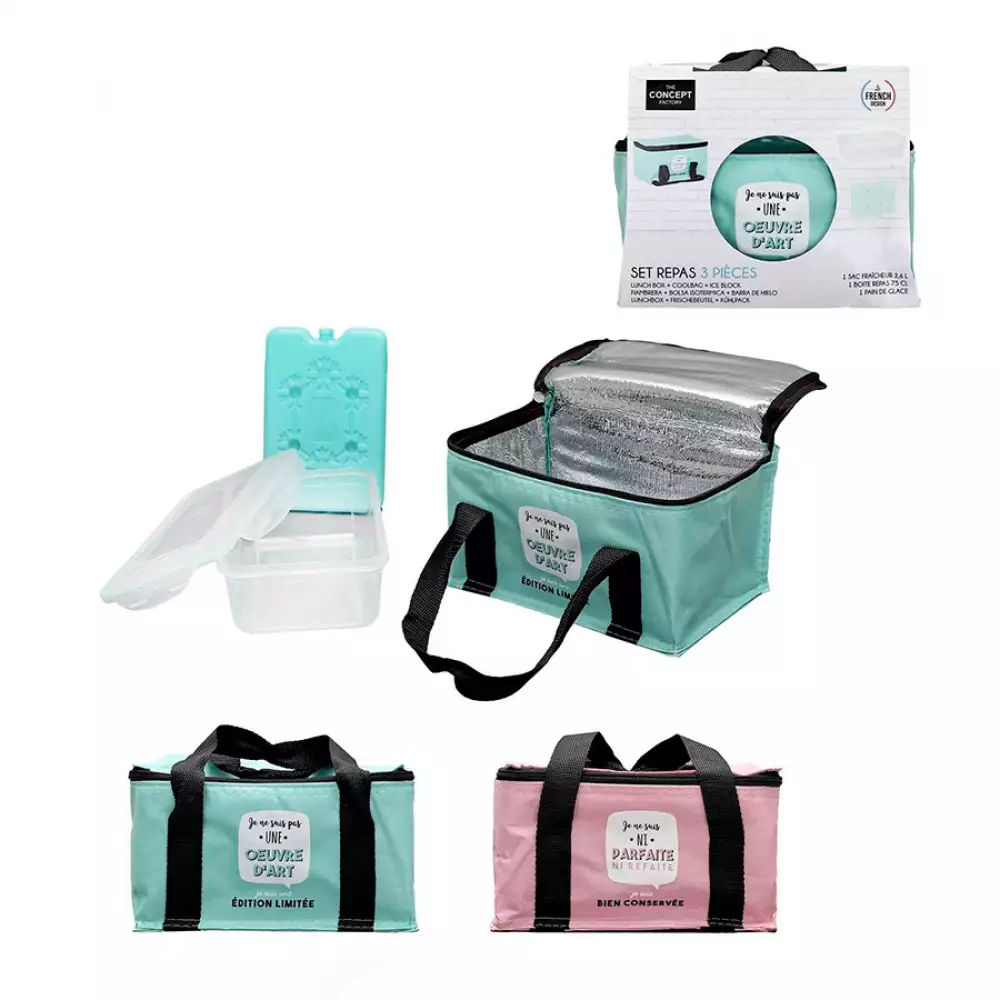 Lonchera Cook Concept Termica En Tela Y