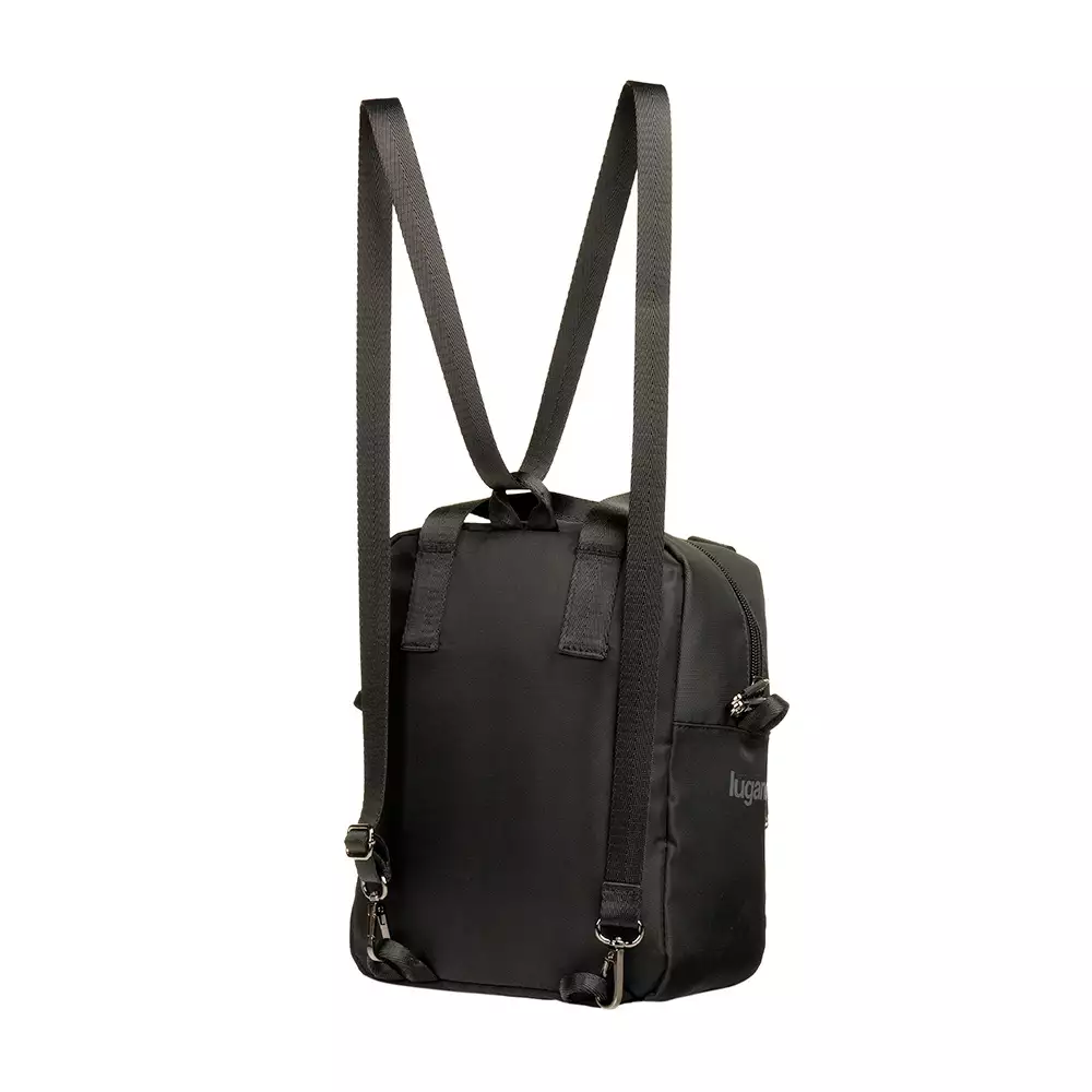 Lonchera Lugano 20X26X14Cm Negro Poliester Xm202614