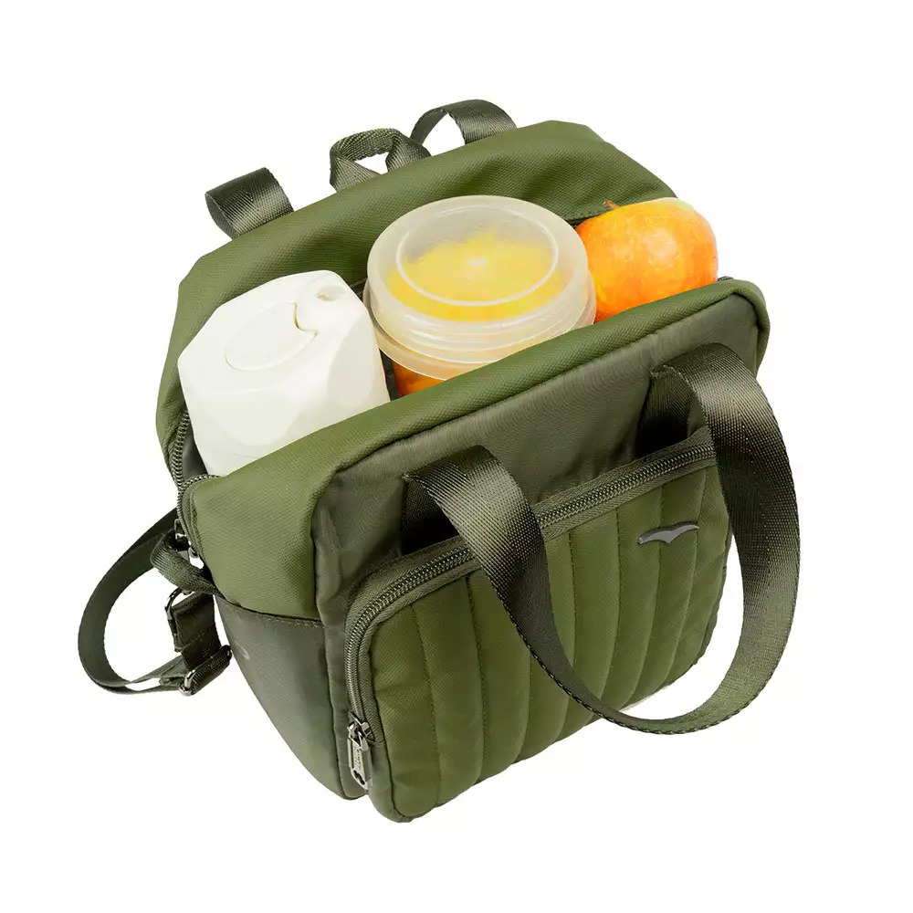 Lonchera Lugano 20X26X14Cm Verde Poliester Xm202614