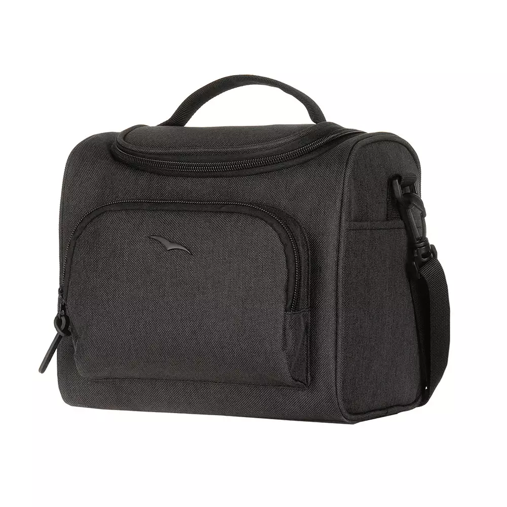 Lonchera Lugano Timeless 23X21X20 Negro Poliester Xm202856