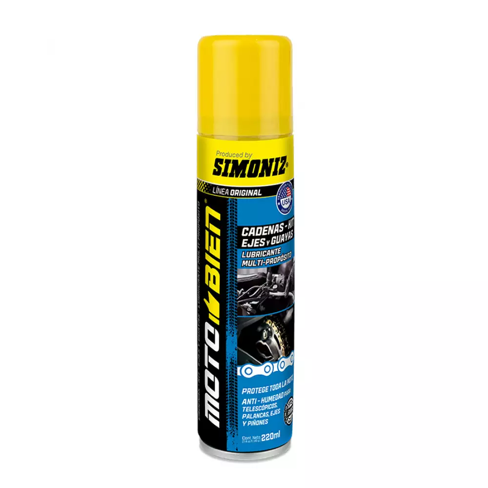 Lubricante Cadenas Simoniz Kit Arrastre 220 Ml 209484