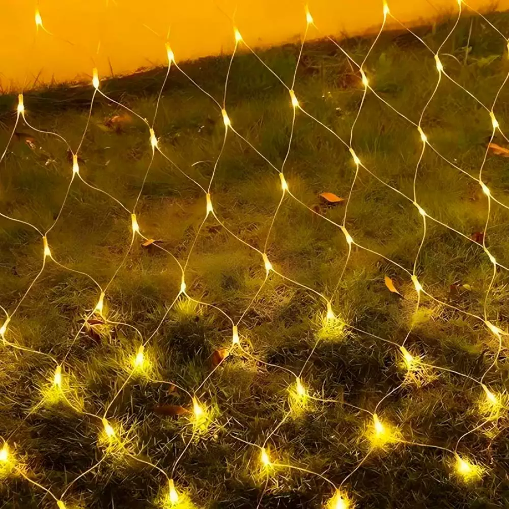 Luces Solares Expressions X200 Malla 10Cm Luz Blanca