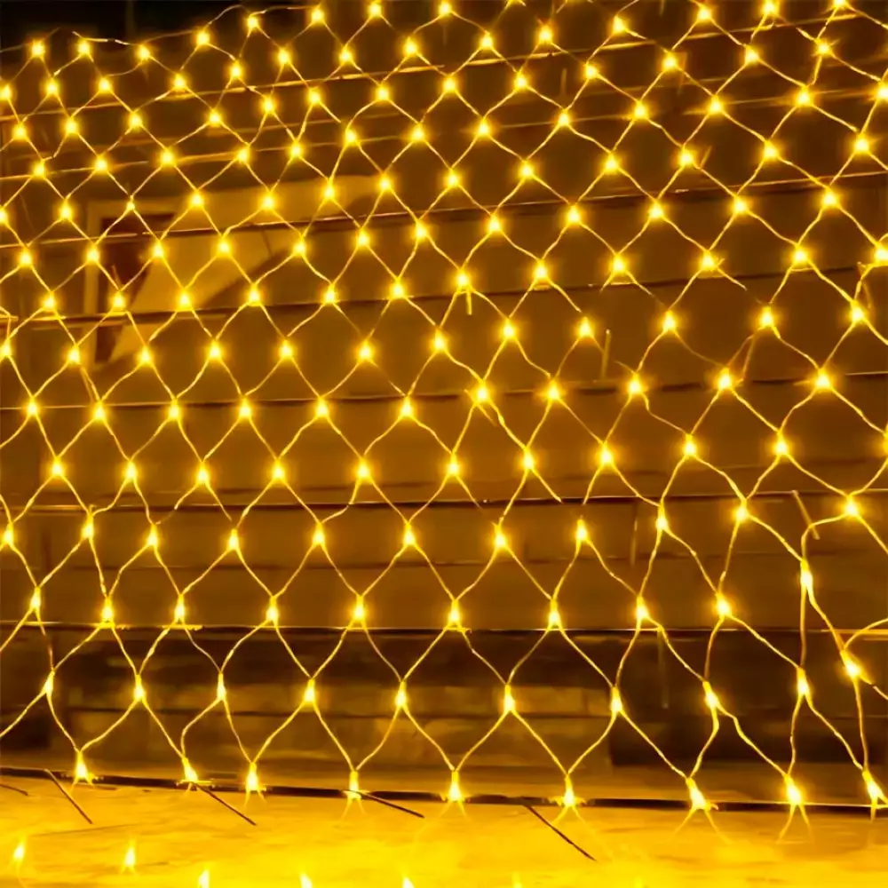 Luces Solares Expressions X200 Malla 10Cm Luz Blanca