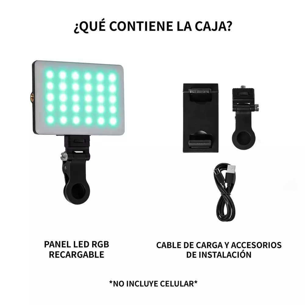 Luz Profesional Recargable Creators 5W