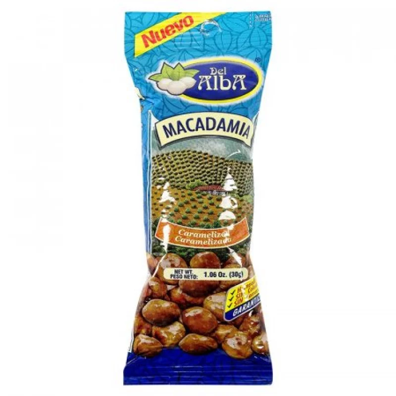 Macadamia Caramelizada Del Alba 30Gr