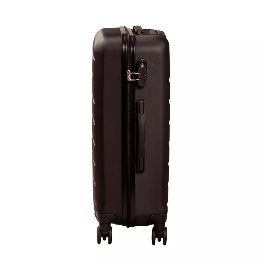 Maleta Lugano Bonucci 24 43X65X24Cm Negro Poliester At133-13