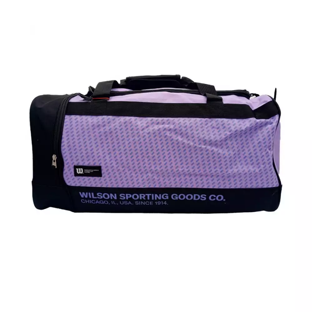 Maletin Deportivo Wilson Birmingham 40 Lt 28X28X56Cm Lila Poliester