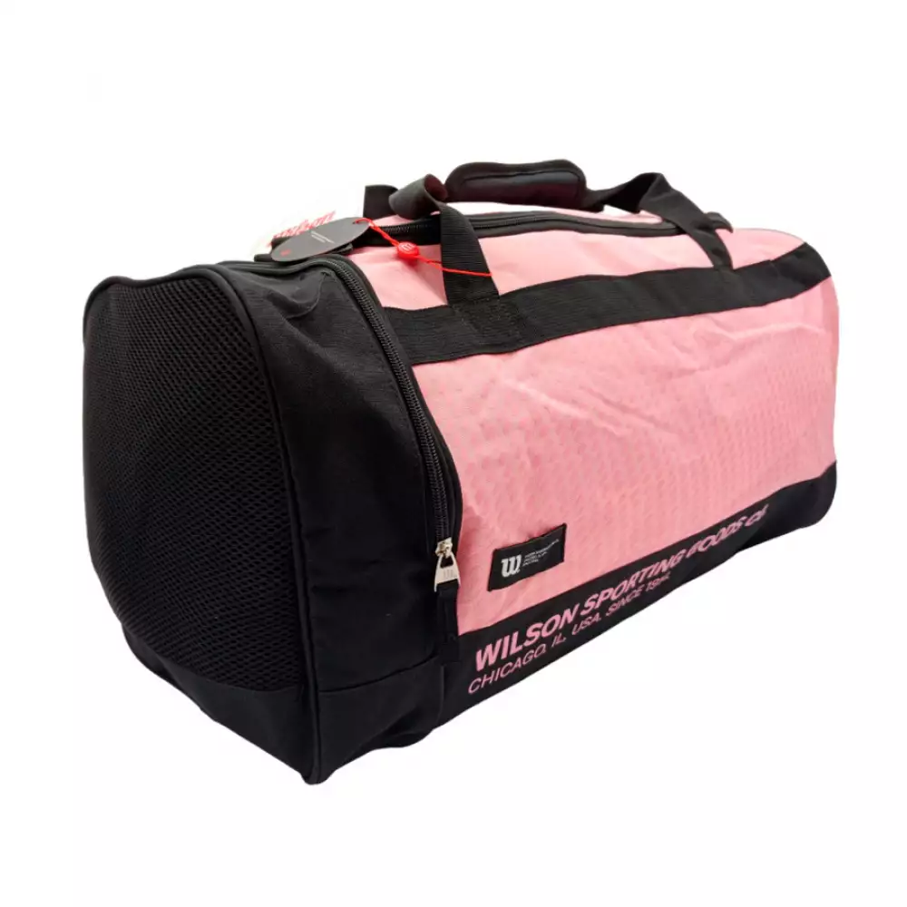 Maletin Deportivo Wilson Birmingham 40 Lt 28X28X56Cm Rosa Poliester