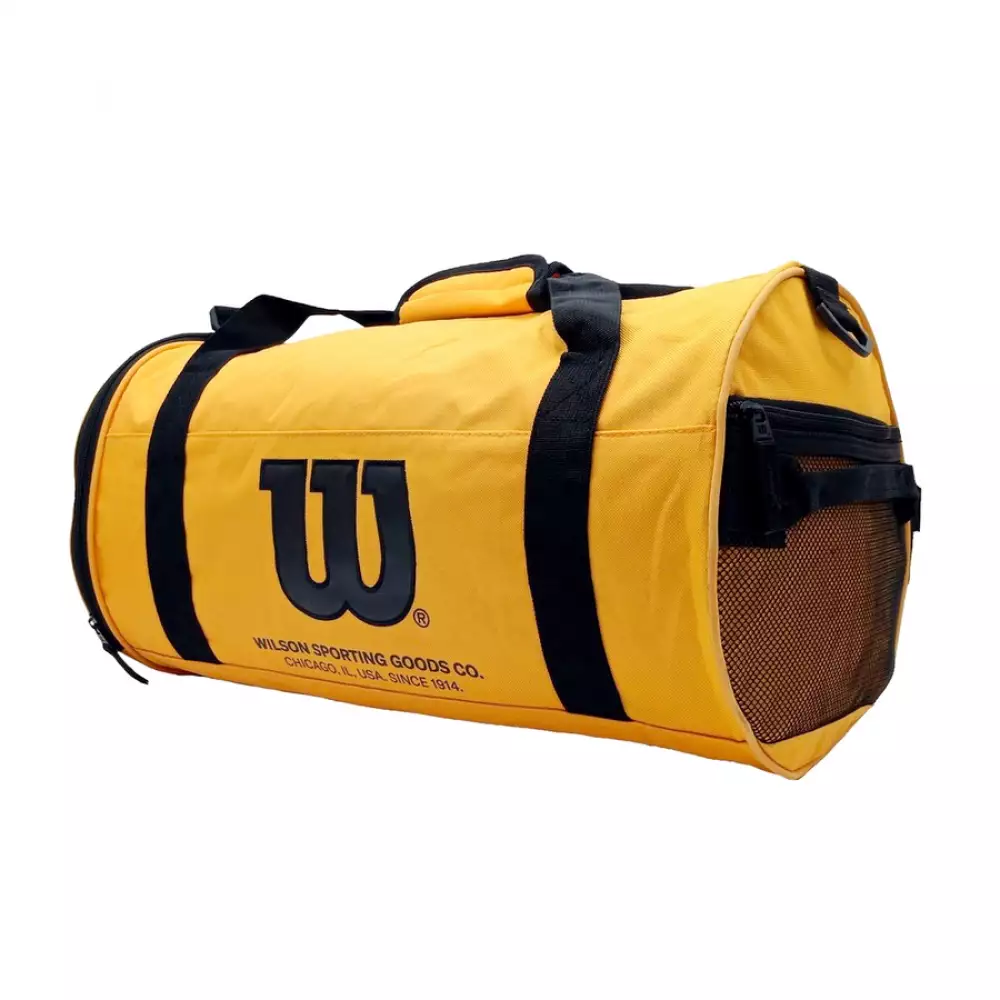 Maletin Deportivo Wilson Incheon 30 Lt 25X25X49Cm Amarillo Poliester