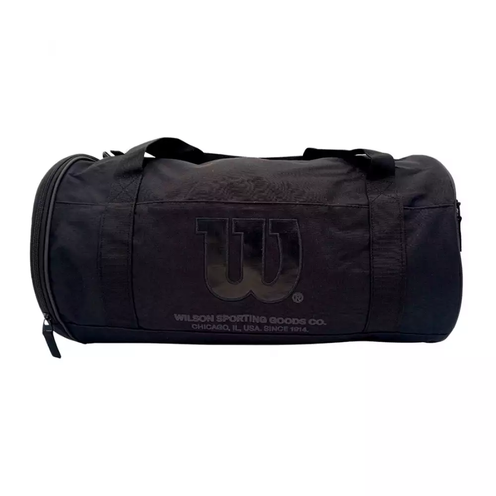 Maletin Deportivo Wilson Incheon 30 Lt 25X25X49Cm Negro Poliester