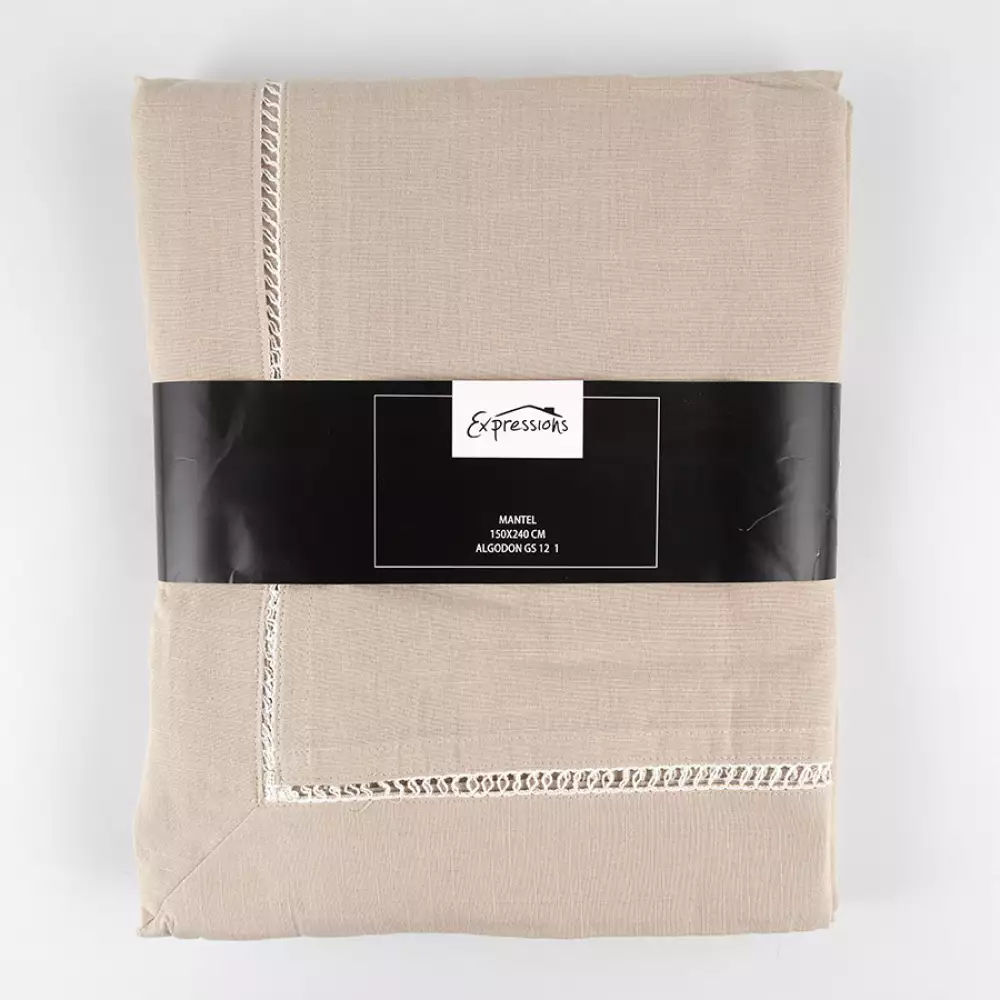 Mantel 150X240 Cm Algodon Gs 12  1