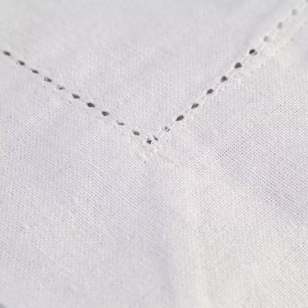 Mantel Expressions Flora 150X210Cm Blanco Algodon Se-Sld001A