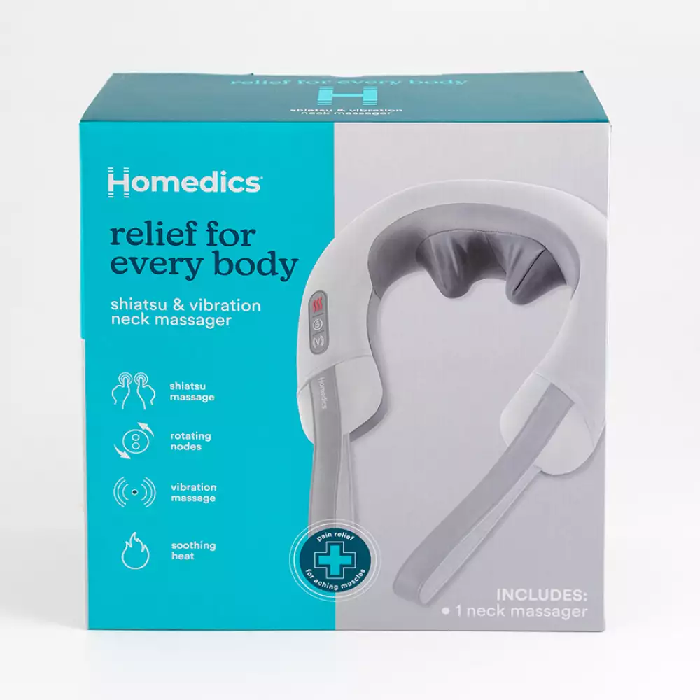 Masajeador Cuello Sh Homedics Vibracion Calor NMS-377HJ-TN