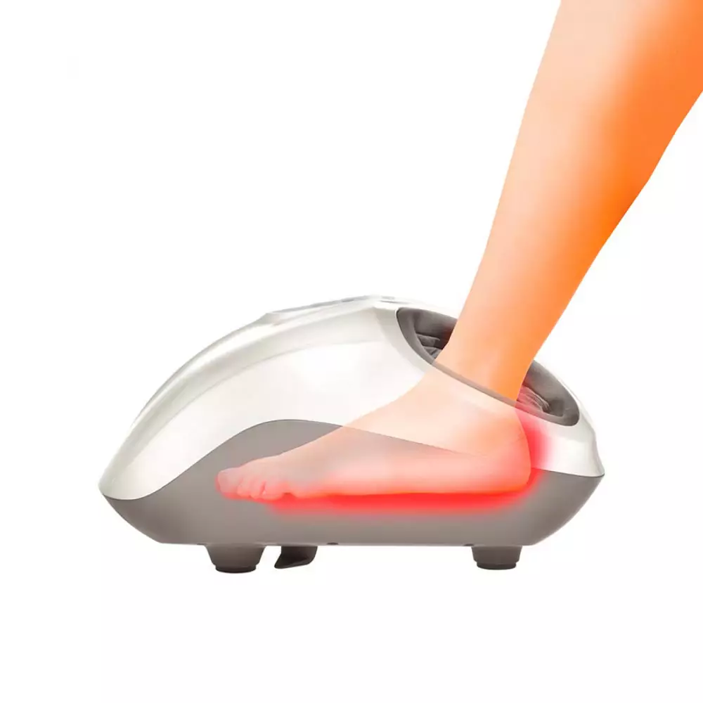 Masajeador de pies tipo compresión shiatsu con calor fms-351
