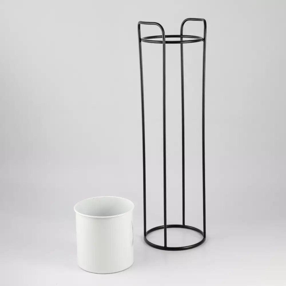 Matera Concepts Base Monocromia 20X70X20Cm Blanco Hierro 449-3484