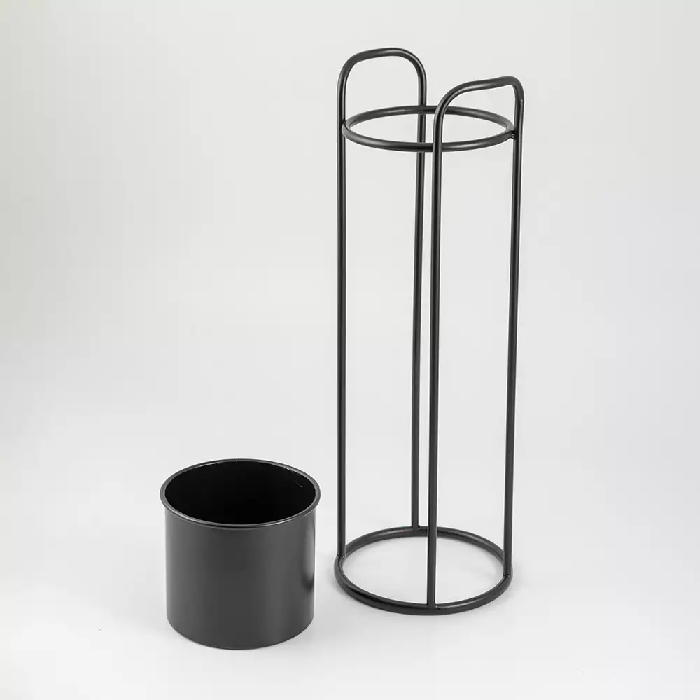 Matera Concepts Base Monocromia 20X70X20Cm Negro Hierro 449-34848