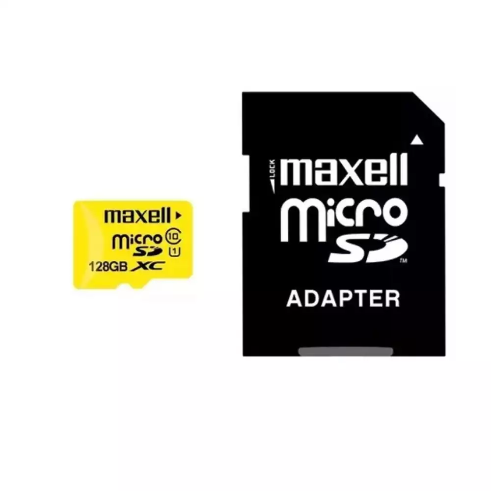 Memoria Micro Sd Maxell 128Gb + Adaptador 347521