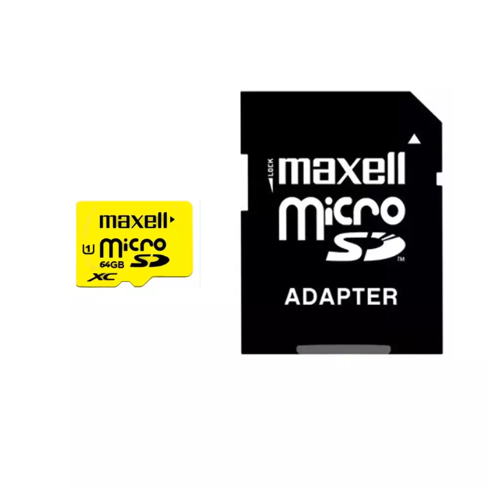 Memoria Micro Sd Maxell 64G Clase 10 + Adapt 348471
