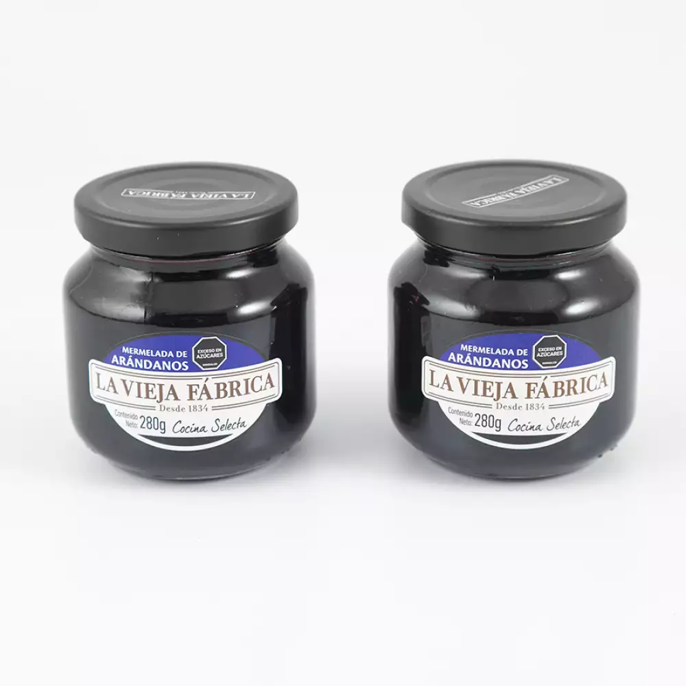 Mermelada La Vieja Fabrica 2Do 30 Dto 280 Gr Arandano 3