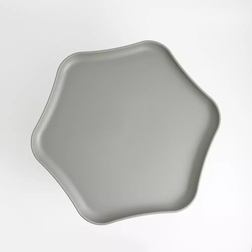 Mesa Auxiliar Expressions Colmena 50X28X56Cm Gris Plastico Ge10D0