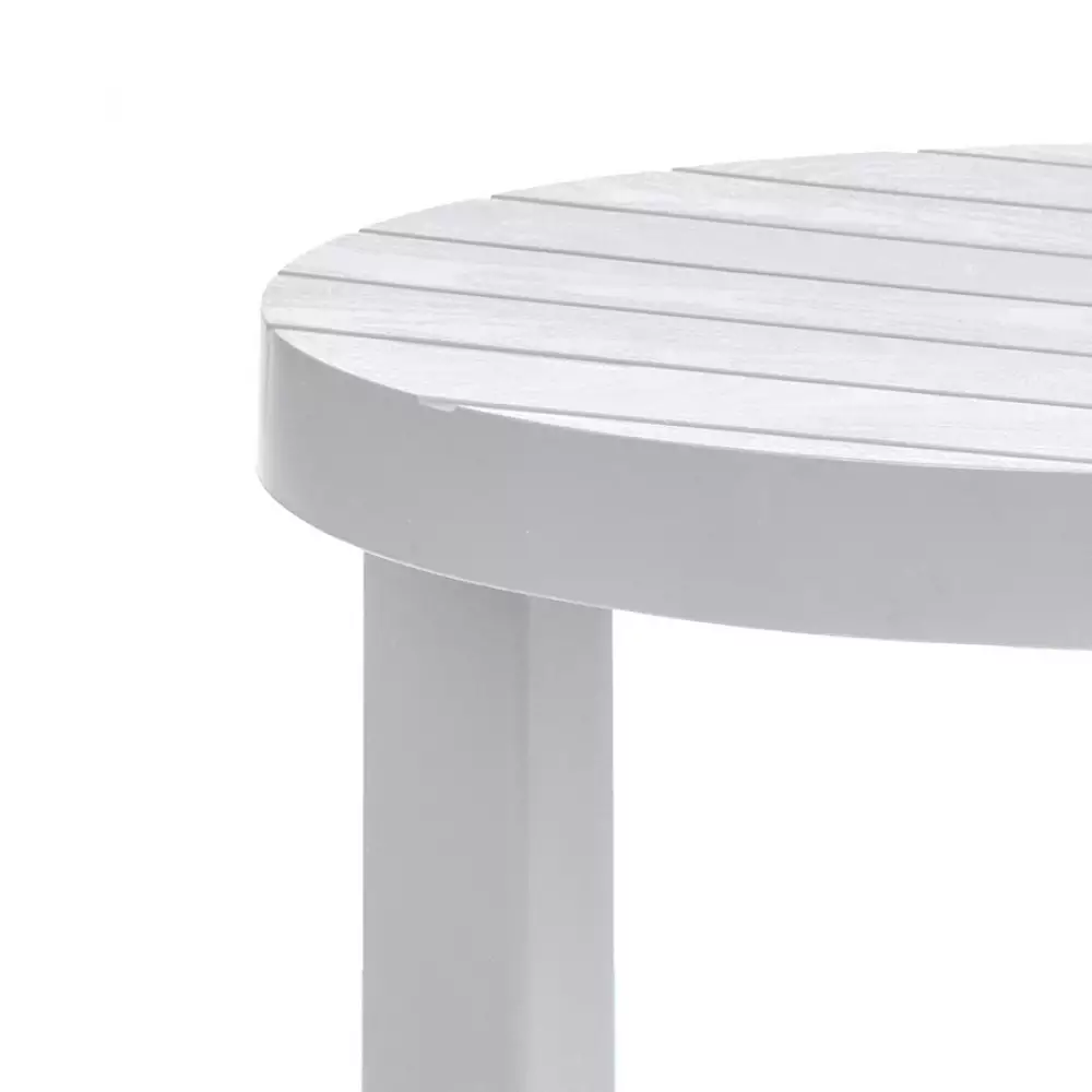 Combo mesa plegable redonda y 2 sillas plegables baru gris hielo - Home  Sentry