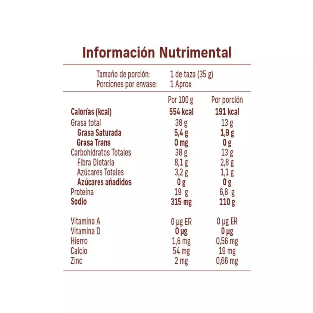 Mezcla De Proteína Natures Heart 35Gm-Blanco