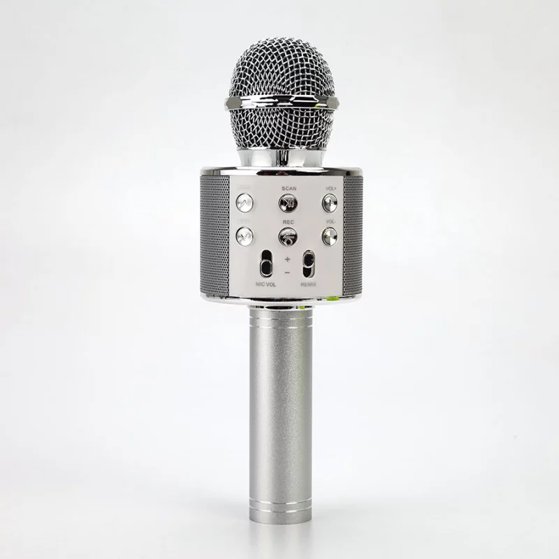 Micrófono Karaoke Be Mix 3W Gris Ht2039