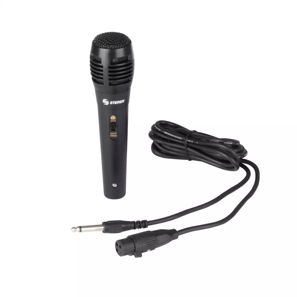 Microfono Steren Negro Mic-110