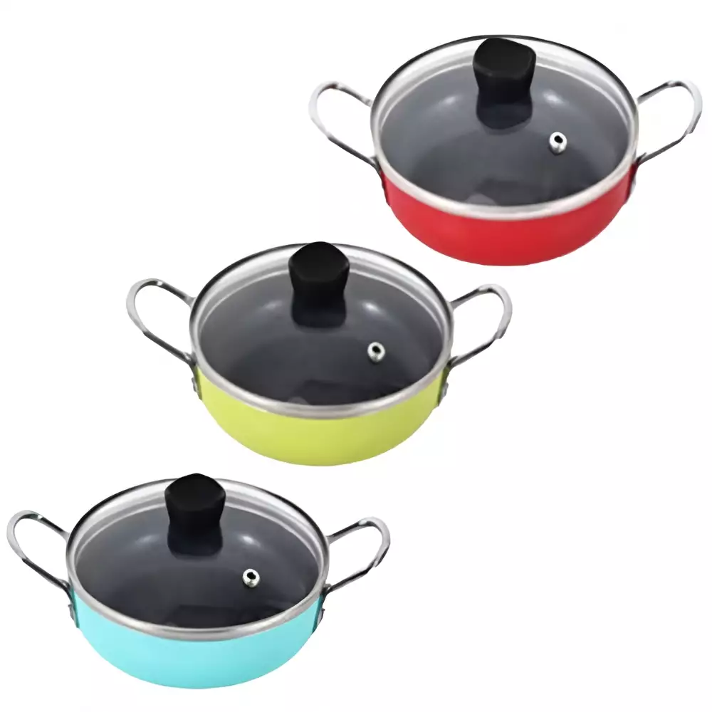 Mini Cacerola Kw Con Tapa 14Cm Aluminio Odmini14Gd