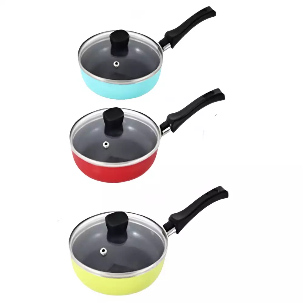 Mini Sarten Kw Con Tapa 14Cm Aluminio Odmini14G