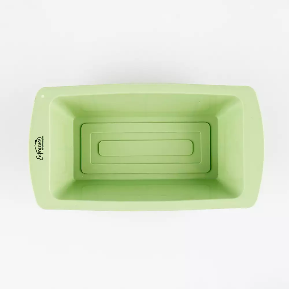 Molde Rectangular Expressions 25X7X14Cm Verde Silicona D600Kb0
