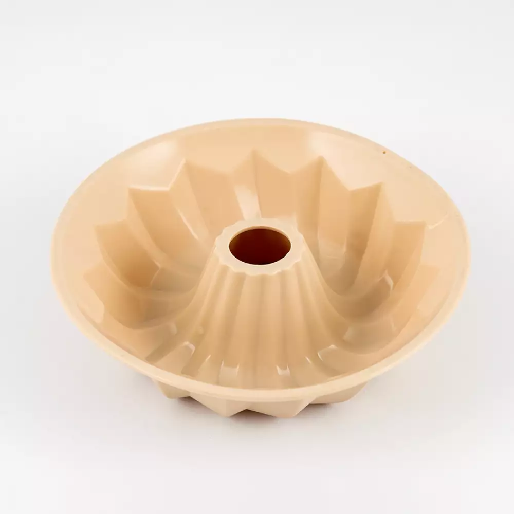 Molde Redondo Expressions 21X21X6Cm Beige Silicona D600Kb0066