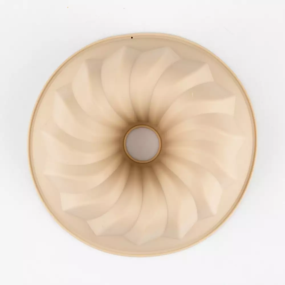 Molde Redondo Expressions 21X21X6Cm Beige Silicona D600Kb0066