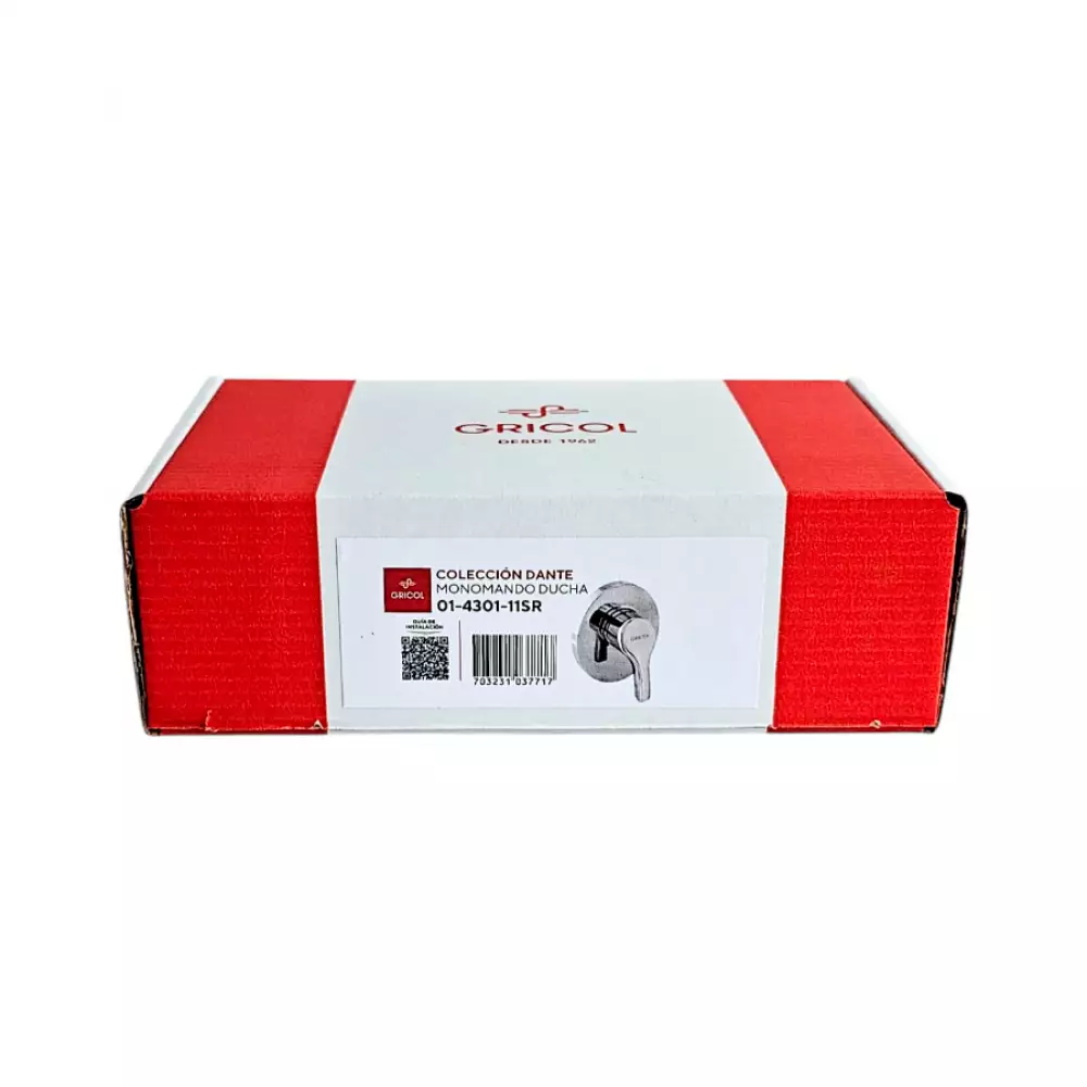 Monomando Ducha Gricol Sin Regadera 1 01-4301-11Sr