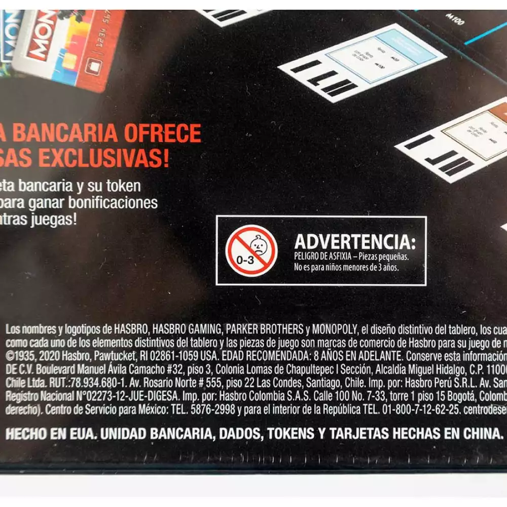 Monopoly Super Banco Electrónico E8978