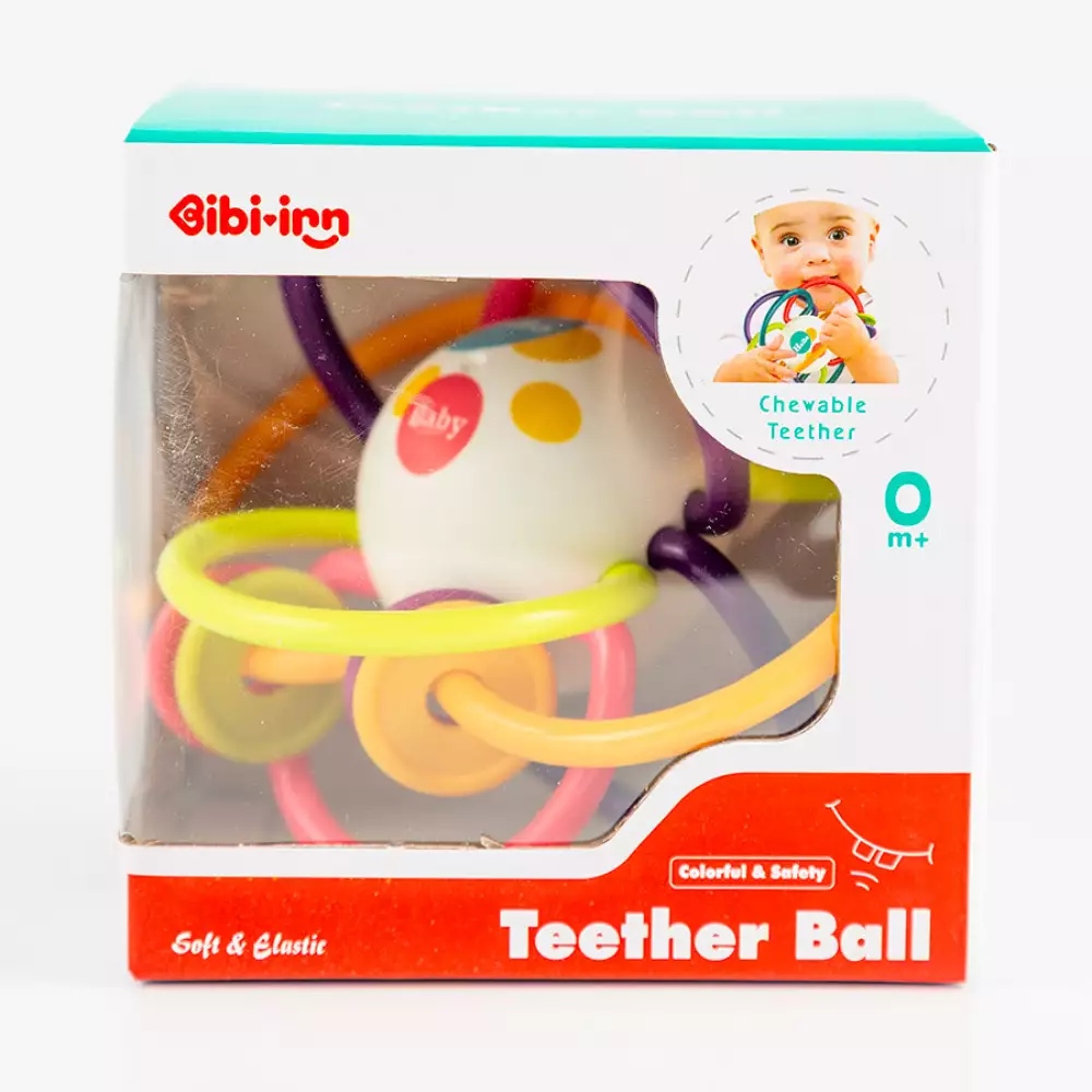 Mordedor Maypa Para Bebe 11X11Cm Plastico