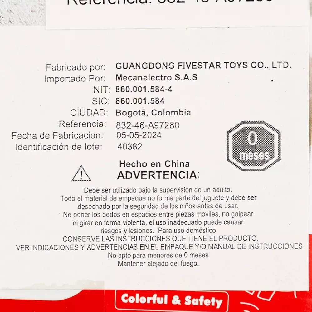 Mordedor Maypa Para Bebe 11X11Cm Plastico