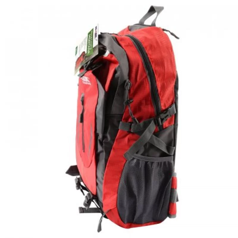 Morral Camping Clark Montana 50X18X32Cm Rojo 45 Lt Poliester L