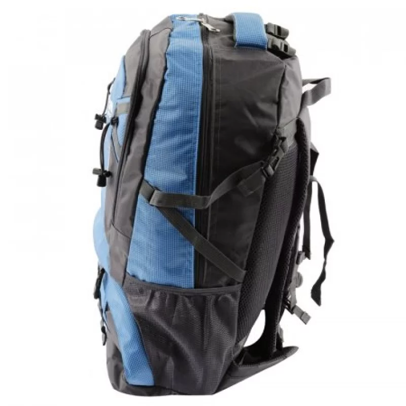 Morral Camping Clark Vermont 39X21X61Cm Azul 60 Lt Poliester L