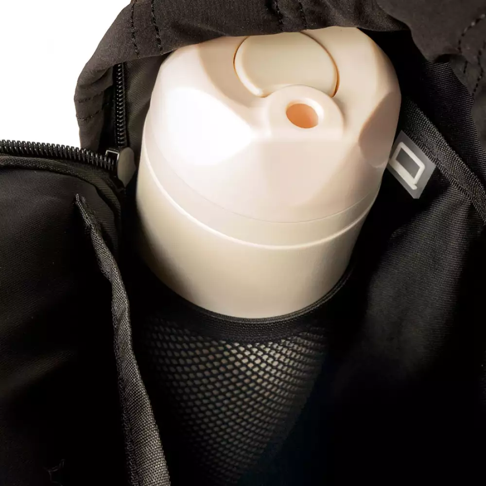 Morral Lugano Glide Mini 27X39X27Cm Negro Poliester 24210