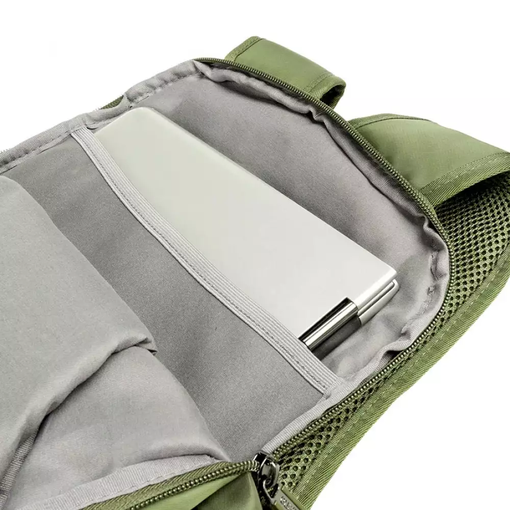 Morral Lugano Sendero 30X42X30Cm Verde Poliester Xm202678