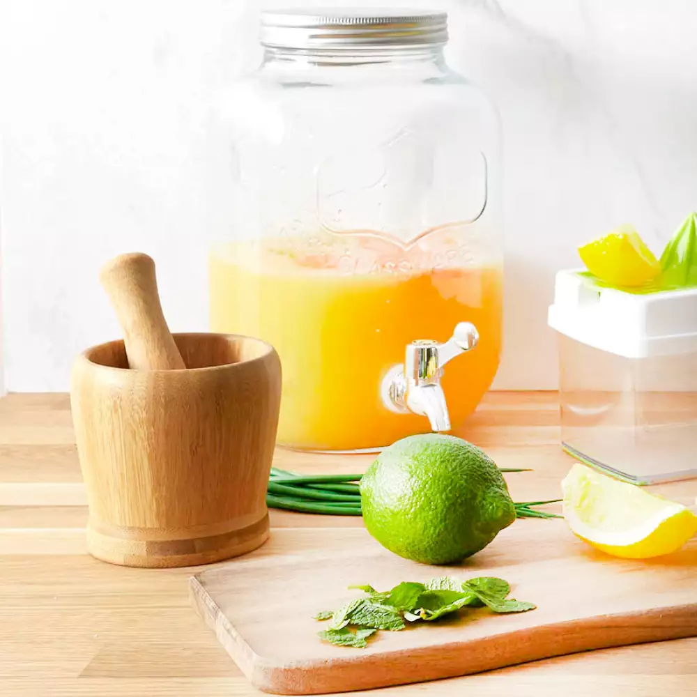 Mortero Cook Concept En Bamboo Con Majador Ka4328