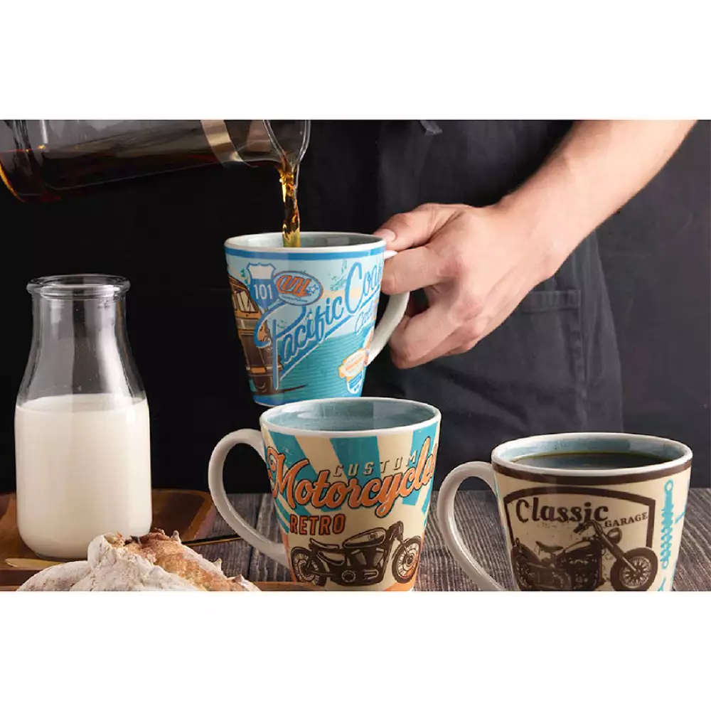 Mug taza café corona 367 ml ceramica surt pl171g556012