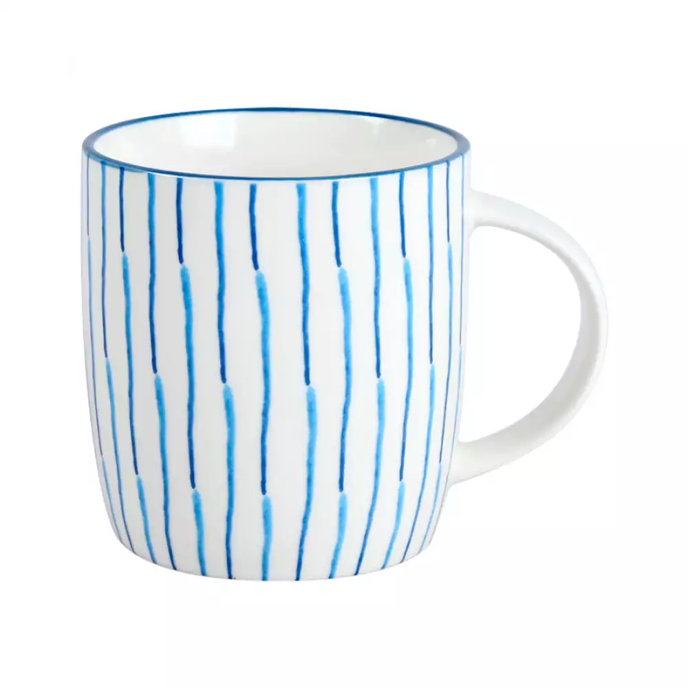 Mug Taza Expressions Cm Azul 340 Ml Porcelana 41B-023A-162