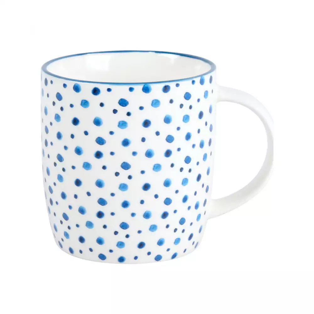 Mug Taza Expressions Cm Azul 340 Ml Porcelana 41B-023B-162