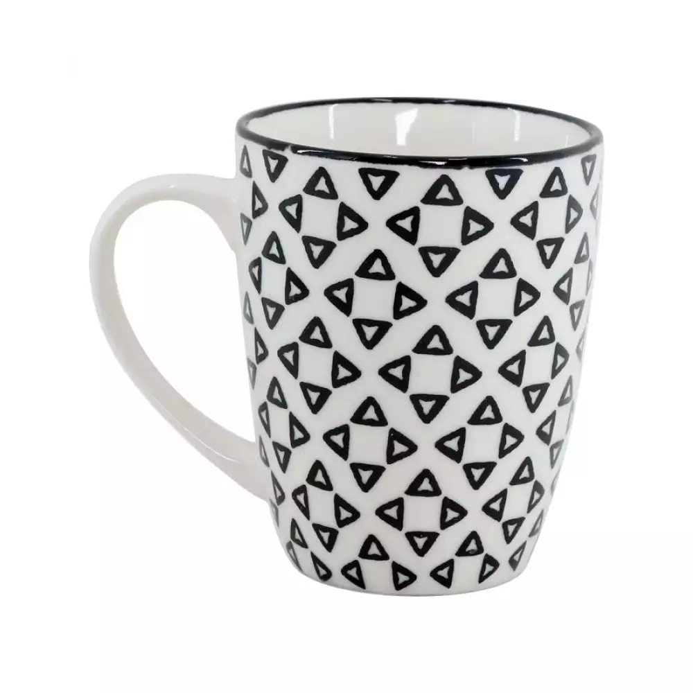 Mug Taza Expressions Cm Negro 320 Ml Porcelana 41B-023A-026