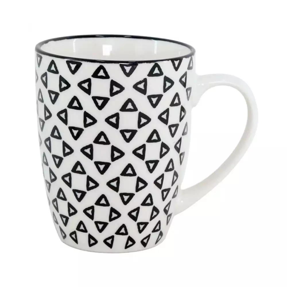 Mug Taza Expressions Cm Negro 320 Ml Porcelana 41B-023A-026
