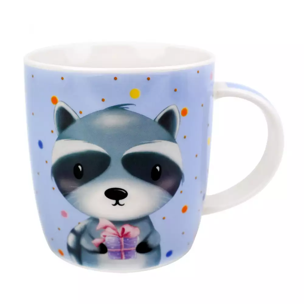 Mug Taza Expressions Mapache 340 Ml Ceramica Gm9682P-2